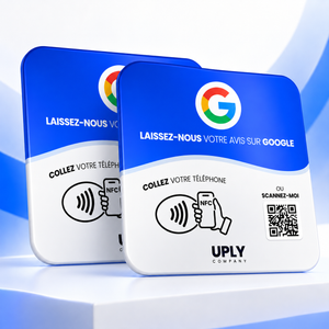 Plaque Avis Google