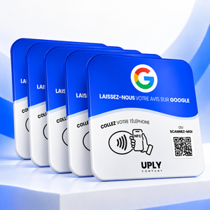 Plaque Avis Google